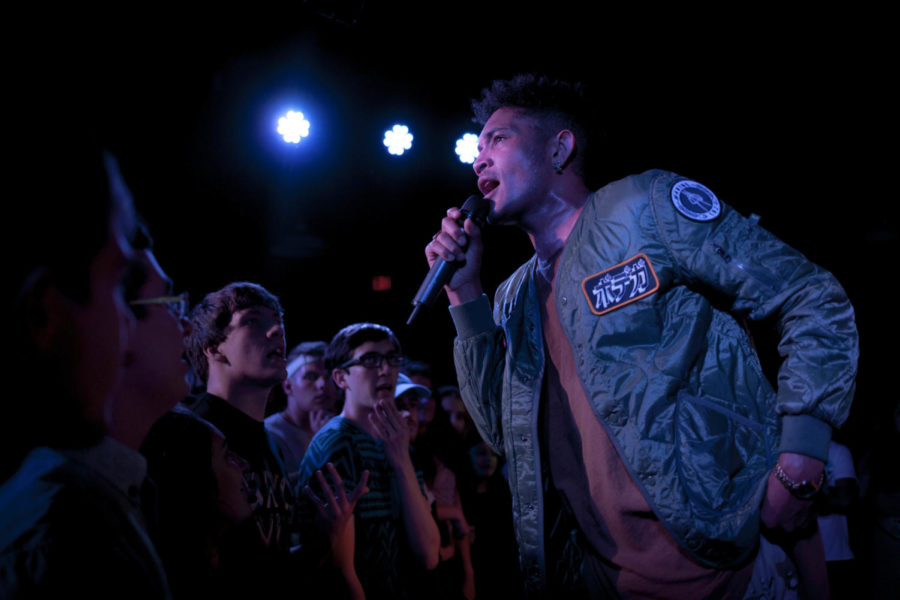 Bryce Vine, critically acclaimed artist with almost one million monthly listeners on Spotify, preforms at the Maintenance Shop on Thursday, Sept. 5. His number one hit, 'Sour Patch Kids', has over 12 million plays on Spotify.