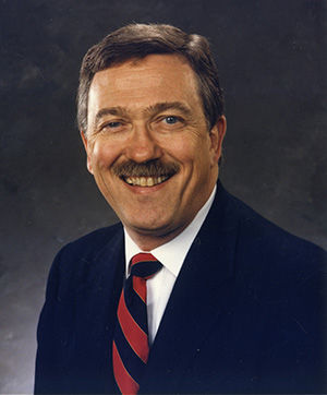 Martin Jischke was president of Iowa State University from 1991 to 2000 until moving on to Purdue University, serving as president there until 2007.