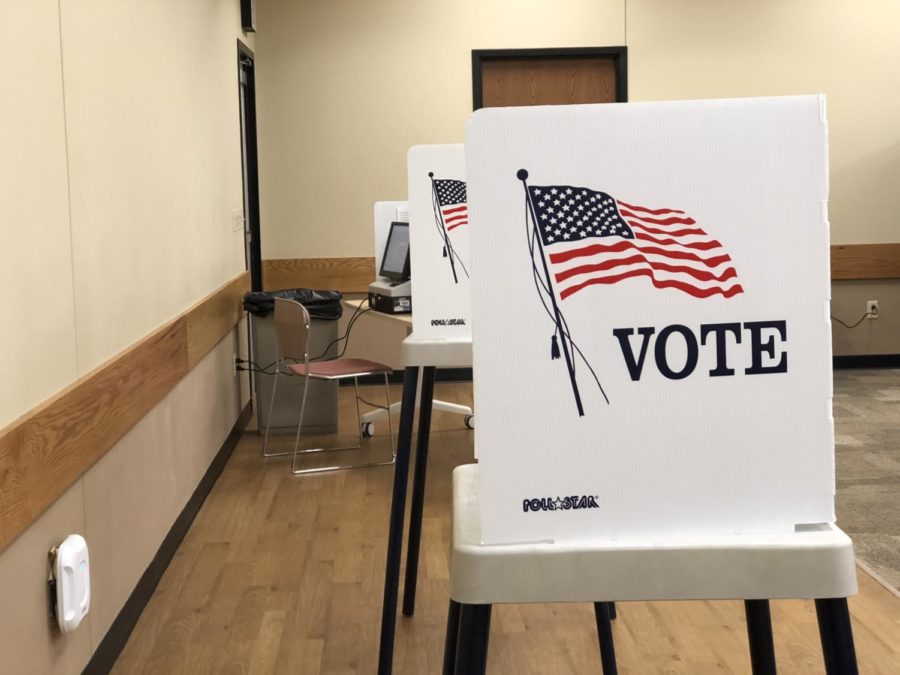 Turnout at voting locations on campus was low- polling officials at the Union Drive Community Center location counted 22 voters as of 5 at night.