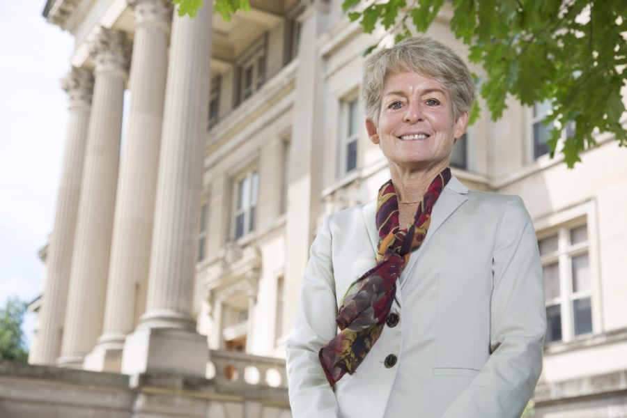 Kate Gregory is senior vice president for university services. (Credit: Christopher Gannon/Iowa State University)