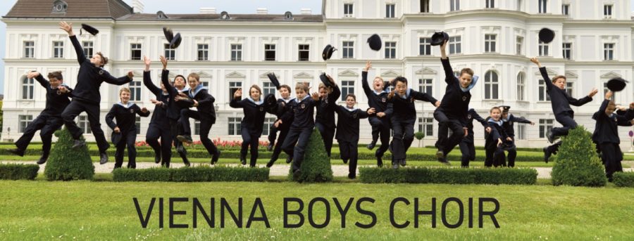 Vienna Boys Choir had the audience on their feet three times Tuesday, at their 7:30 concert at Stephens Auditorium. 