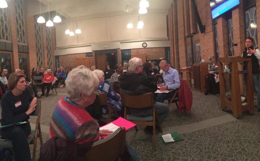 Julie Saxton gives a first-hand account of the Ames mental health crisis in the Bethesda Lutheran Church common area. 