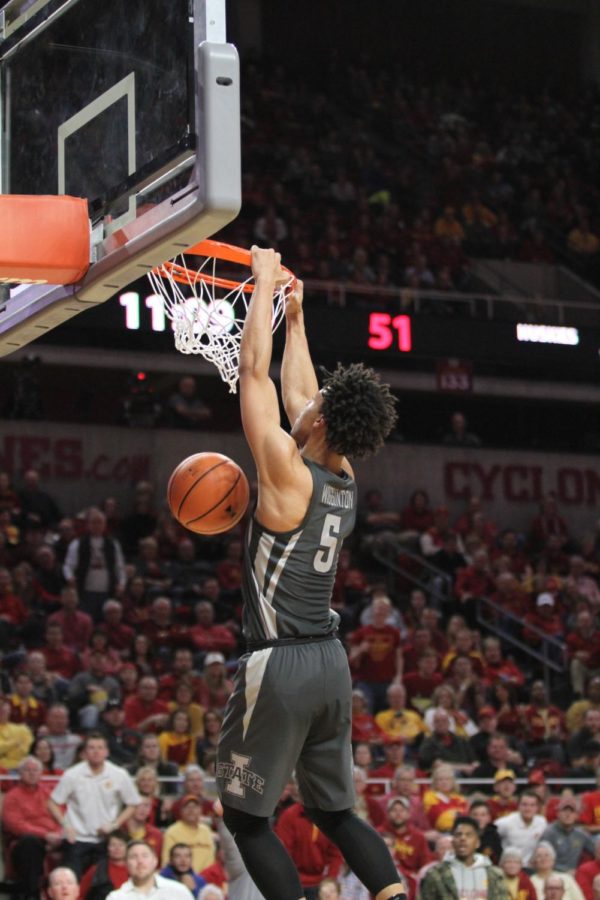 Lindell+Wigginton+scores%C2%A0during+the+second+half+of+a+game+against+Northern+Illinois+on+Dec.+4.+at+Hilton+Coliseum.+Cyclones+beat+the+Huskies+94-80.