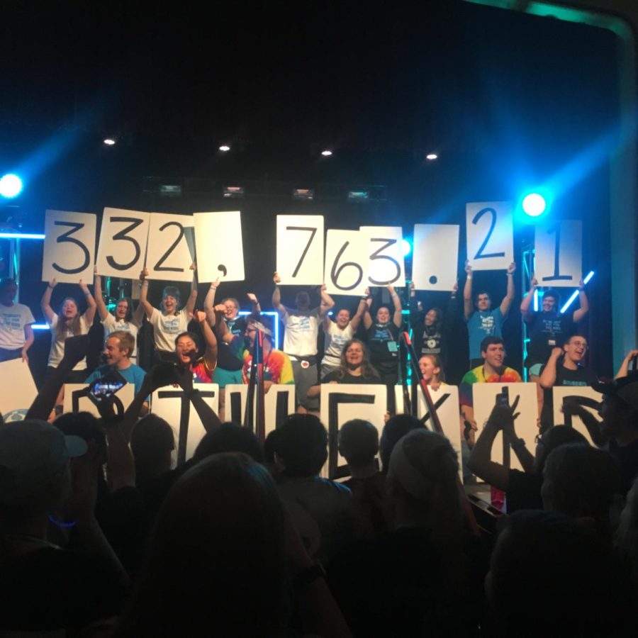 Iowa State students danced and sang from 9am to midnight - no sitting allowed - for the Children’s Miracle Network Hospitals and raised $332,763.21.