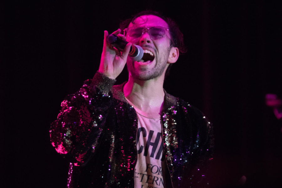 Pop singer MAX performs in the Great Hall on Jan. 24. MAX released his first album, "Hell's Kitchen Angel" in 2016 and also mentioned during the performance that "a second album is coming soon". He is most well known for his song 'Lights Down Low', which he says he wrote and sang to his wife as a way to propose.