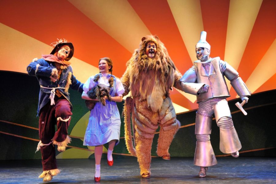 Dorothy, Scarecrow, Tinman, Lion and Toto were off to see the wizard Tuesday evening.