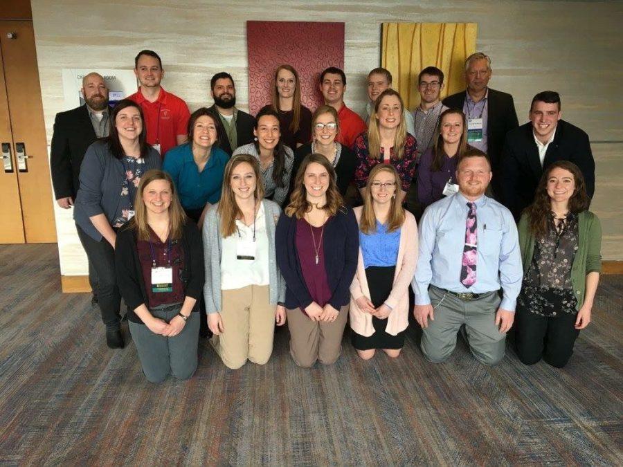 Vet Med students at the February 2017 American Association of Swine Veterinarians Conference in Denver, Colorado. 