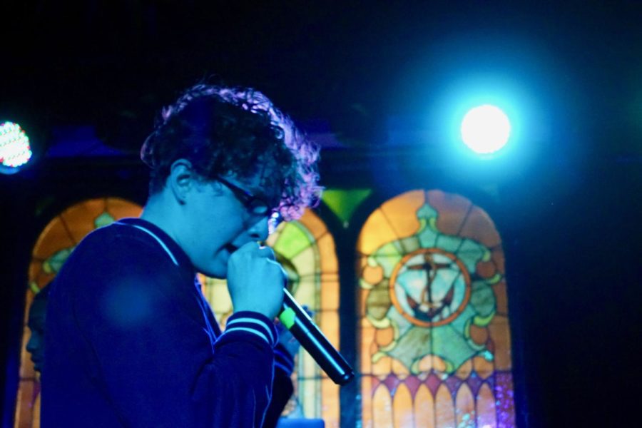 Jack Harlow takes the stage at the M-Shop.