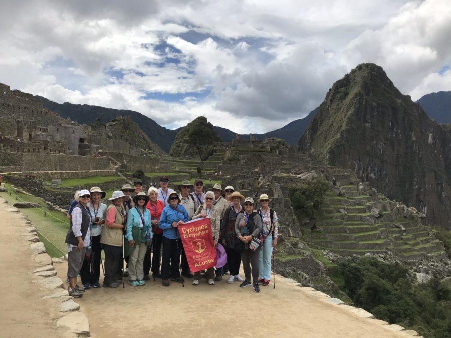 The Iowa State University Alumni Association has a special program called Traveling Cyclones which allows people to travel all over the world. 