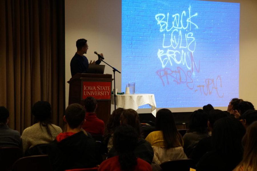 Journalist Walter Thompson-Hernandez came to Iowa State on February 22nd to speak to the students about what it is like being multicultural and speaks about how to define ones identity. 