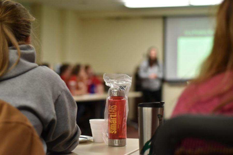The Smart Eats Workshop, hosted in State Gym on Tuesday, showcased various facts, recipes, and information on nutrition from veteran Dietetic students. They hope to host another session later this semester.