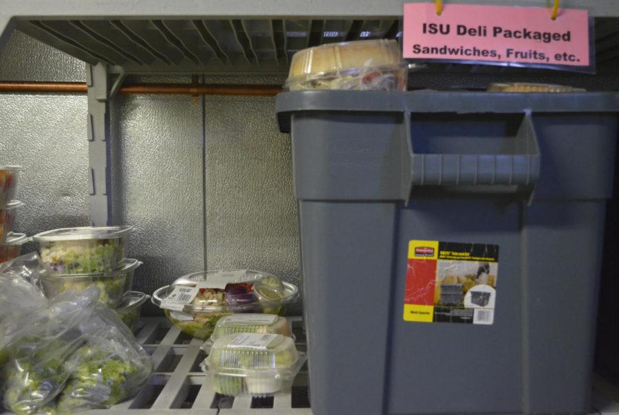 The Iowa State Food Recovery Network chapter collects spare food from campus cafés every Friday in an effort to reduce the amount of food waste produced at Iowa State. The food is donated to Food at First, a meal program and market, so that those in needs can eat.
