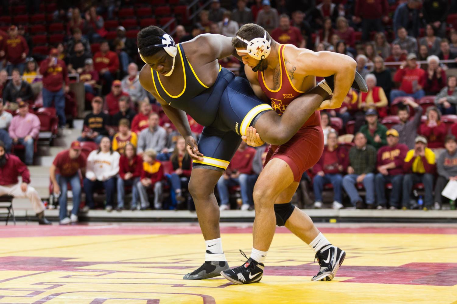 Three Takeaways Day one of the Big 12 wrestling tournament Iowa