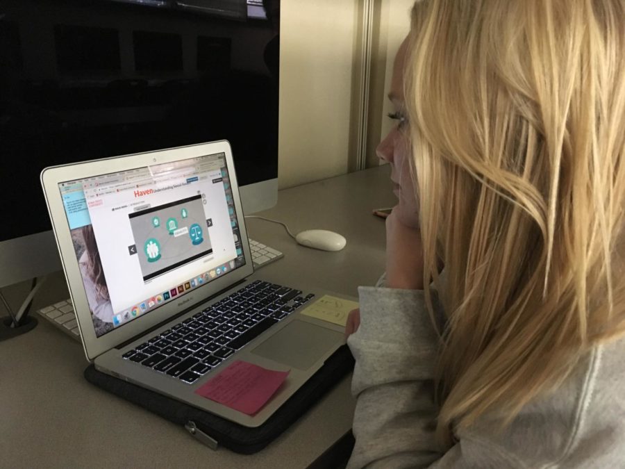 An Iowa State undergraduate completes the required Title IX online training.