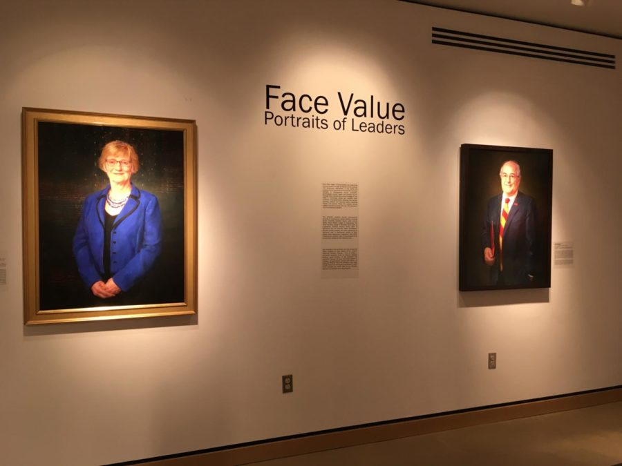 University Museums unveiled new portraits at the Face Value exhibit at the Petersen Art Museum.