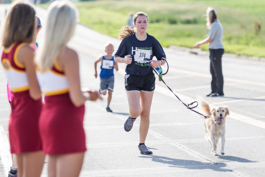 Runners participate in the Mary Greeley Medical Center's Hope Run June 16 at Ames Middle School. The registration fees went to supporting Mary Greeley Hospice which provides care for terminally ill patients and their families with a focus on maintaining quality of life.