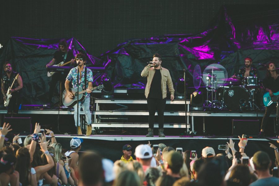 Saturday headliners Dan + Shay performed at the Big Country Bash in St. Charles. 