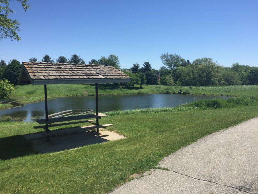 Moore Memorial Park is home to 1.5 miles of paved trails, 16 acres of prairie grass and a 1.3 acre pond.