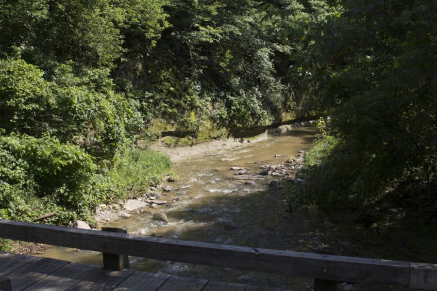 Ledges State Park includes many creeks accessible to hikers.  