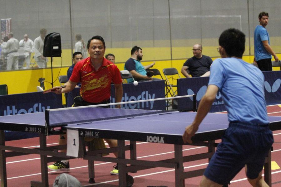 Iowa Summer Games is an annual event by which athletes of all levels can participate in. In the 2018 Iowa Summer Games, athletes compete in table tennis at Lied Recreation Athletic Center.