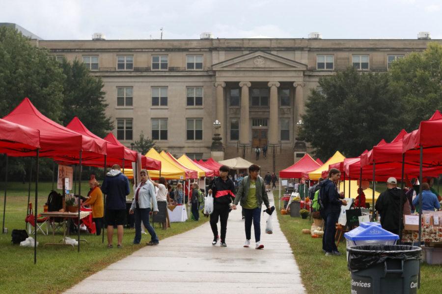 The ISU Local Food Festival: An Adventure in Eating took place on Sept. 19 on Central Campus. The festival featured food samples and locally grown produce products by local food vendors as well as campus clubs.