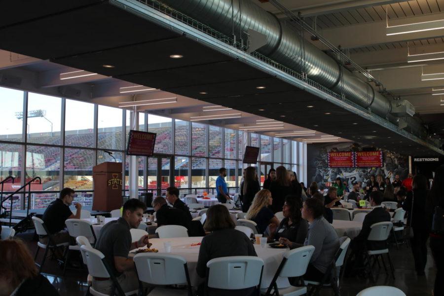 The Ivy College of Business Career Fair Breakfast is an annual networking event that is held before the Business, Industry and Technology Career.