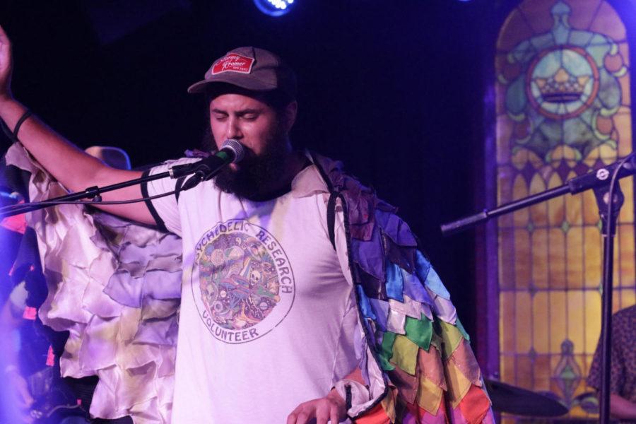 Joe Hertler & the Rainbow Seekers performed at the Maintenance Shop in the Memorial Union on Sept. 6. They are described as post-motown, folk rockers. 