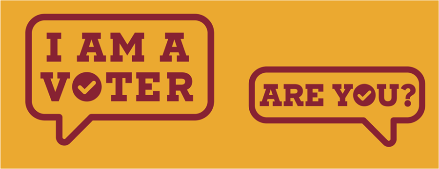 The I am a Voter campaign is working to make student identify as voters.