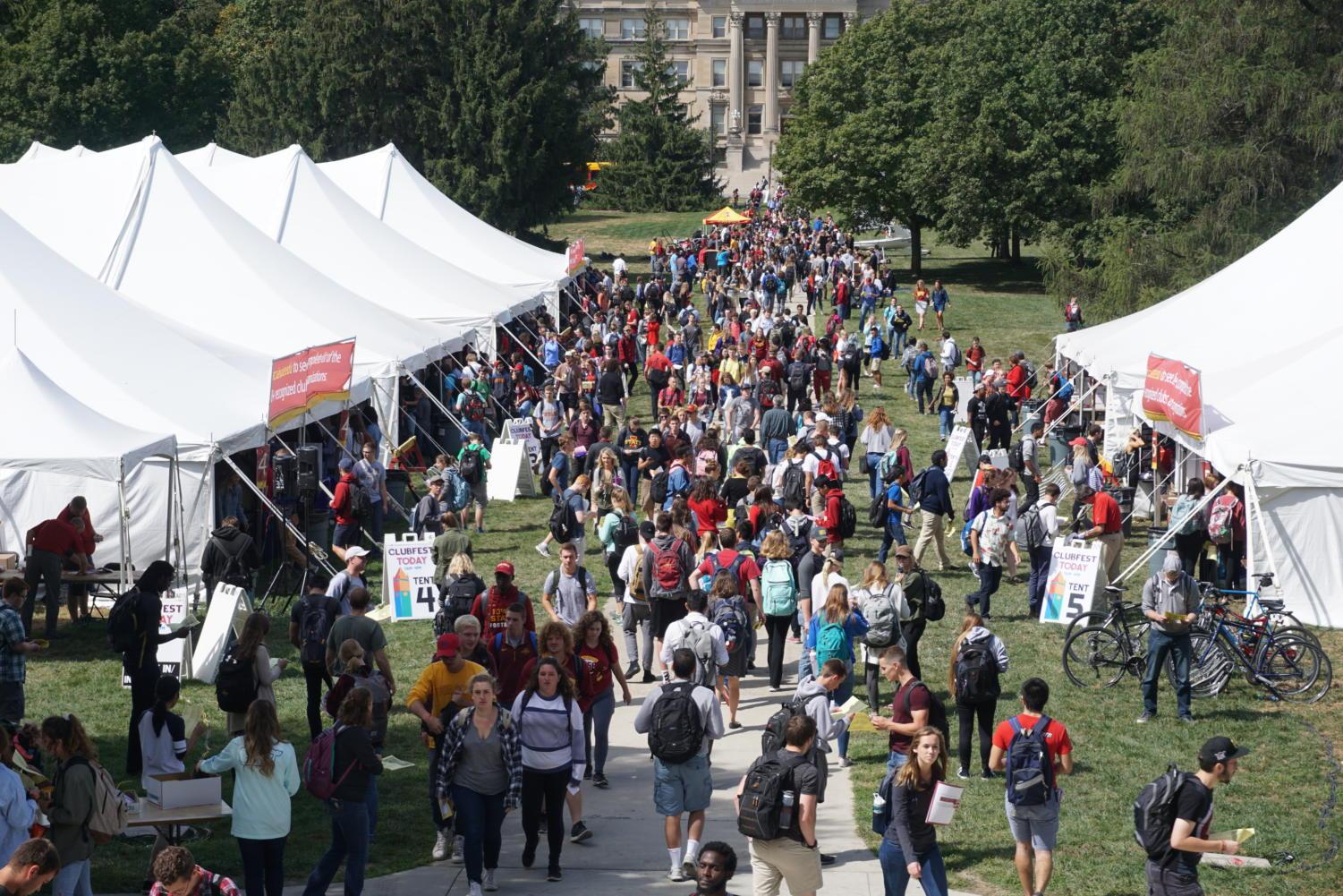 ClubFest: Rain or shine – Iowa State Daily