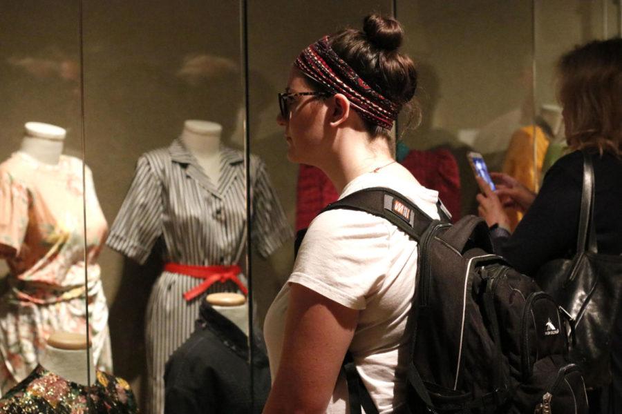 Whats New? is the Textiles and Clothing Museum newest exhibit. It features garments that have never been on display before. The exhibit will run through Oct. 12 in the Mary Alice Gallery in Morrill Hall.