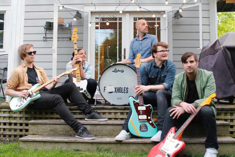 Foxholes, a Des Moines-based indie rock group, are performing Thursday, Sept. 27 at 9 p.m. at DGs Taphouse.
