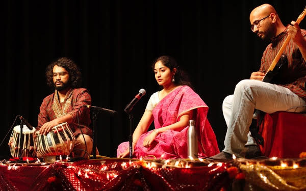 Performers participate in Sanskriti, the annual concert put on by Indian Student Association. This year the concert raised $2,728 for flood reliefs in the Indian state of Kerala.