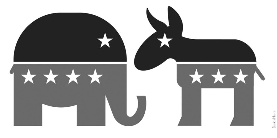 Republican and democrat