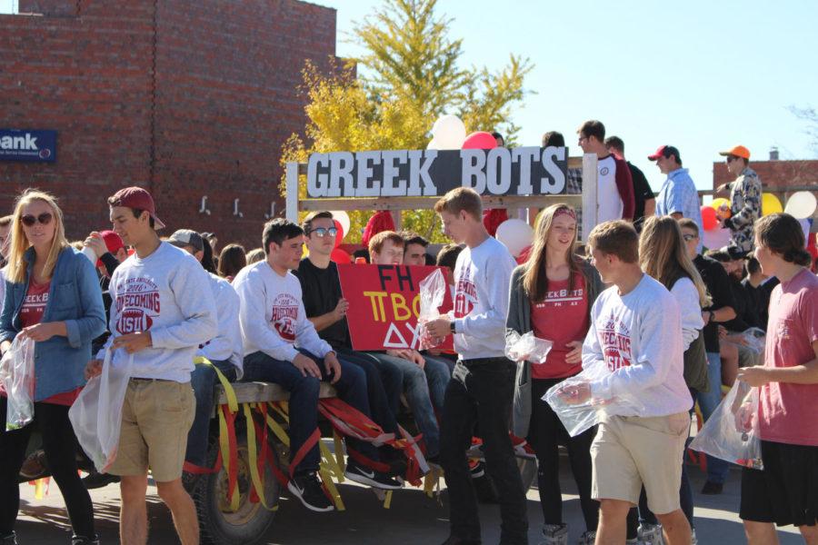 The Iowa State Homecoming Parade was held on Main Street Oct. 23. 