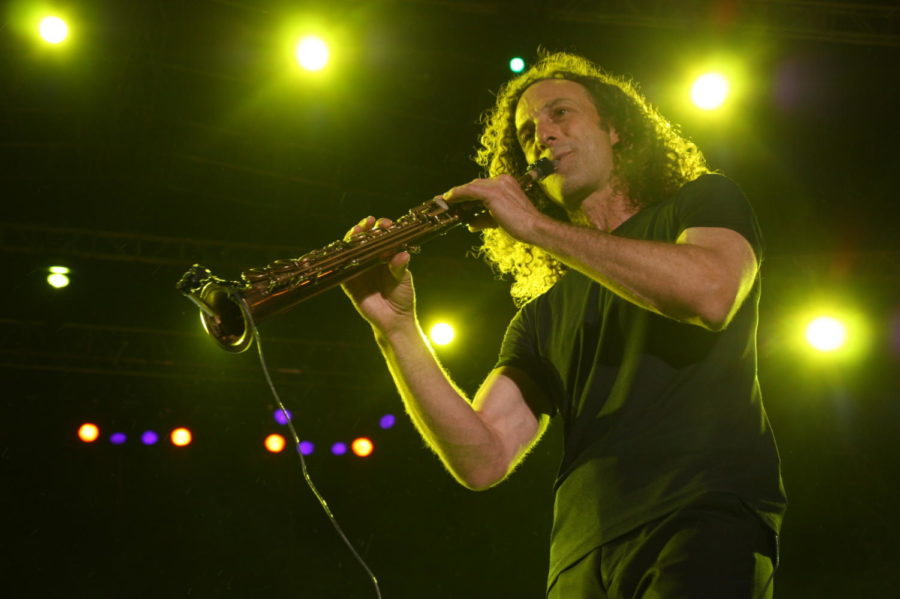 Over the course of his decade-spanning career, Kenny G has collaborated with Robin Thicke, Weezer, Steve Miller and DJ Jazzy Jeff & The Fresh Prince.