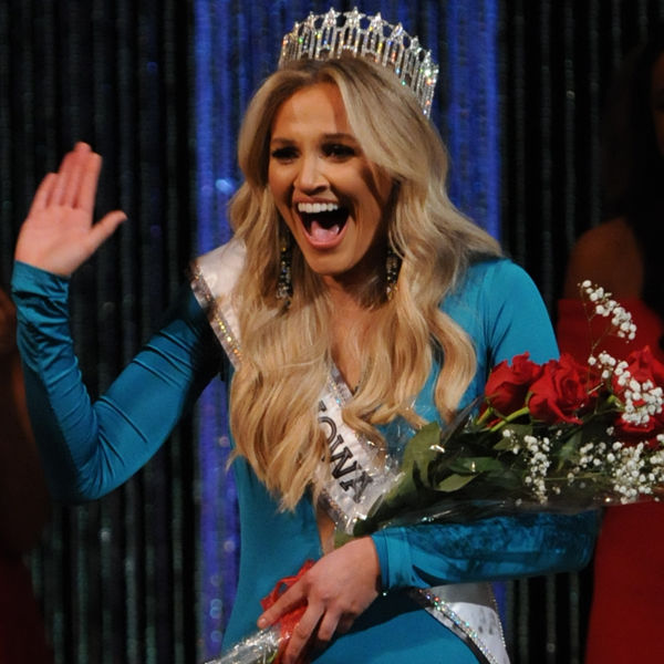 Baylee Drezek, a junior in business, was crowned Miss Iowa 2019
