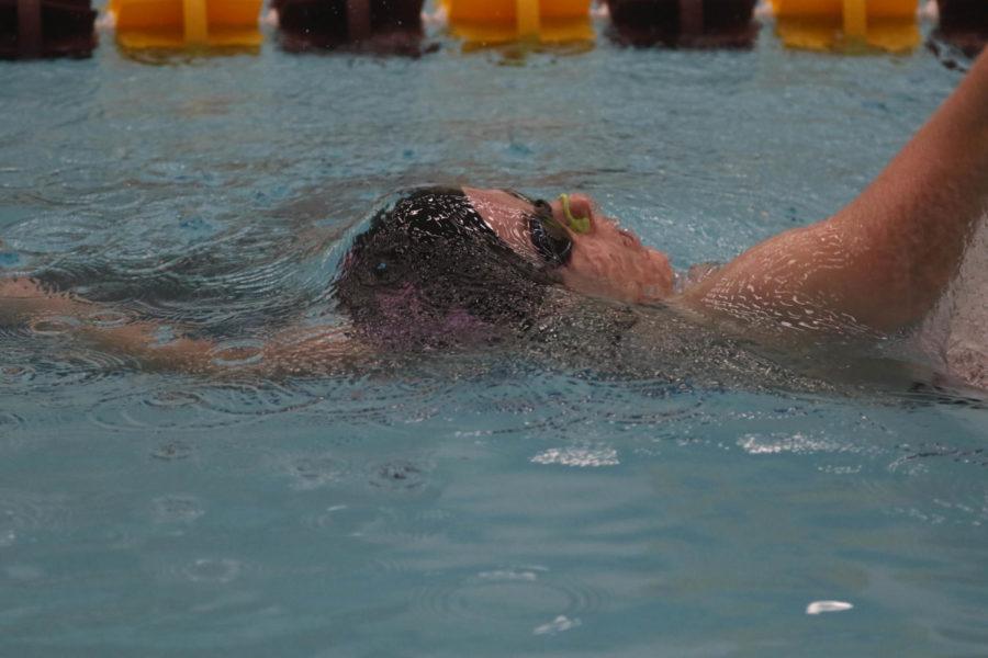 Iowa State hosted Nebraska for a swimming and diving meet on Oct. 26 at Beyer Hall.