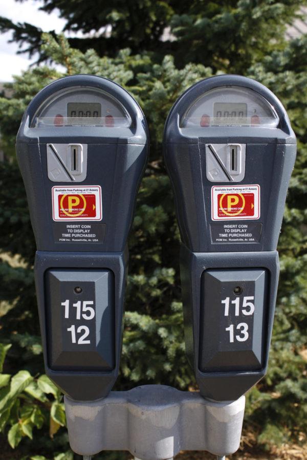 Need a place to park but dont have a permit? Parking meters are located in various lots around campus. These meters can be used at any time, but be sure to check the signs- many meters have time limits. 