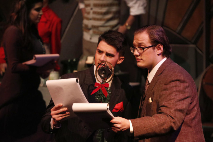 Its a Wonderful Life: A Live Radio Play is a play within a play. It features 1940s characters presenting It’s a Wonderful Life live for a radio audience. 