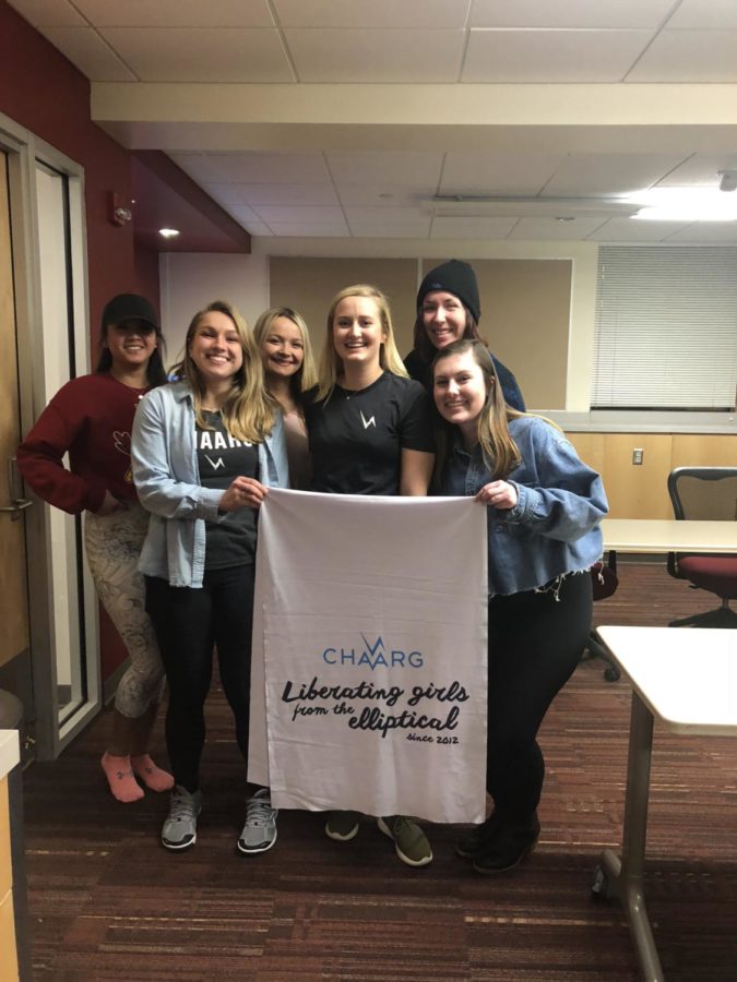 The CHAARG executive team for the Iowa State Chapter. Left to right: Ryush Jumali, Paige Perkins, Kailey Elliot, Serena Martin, Jill OBrien and Moira Green.