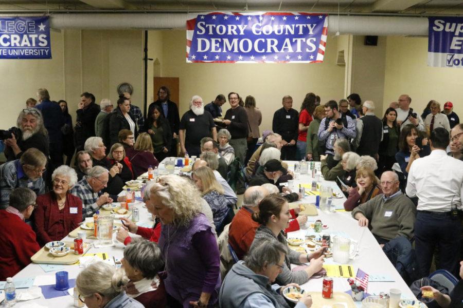 The Story County Democrats held their annual Soup Supper at the Collegiate United Methodist Church on Feb. 23. The event was an opportunity for members of the community to listen to presidential candidates.