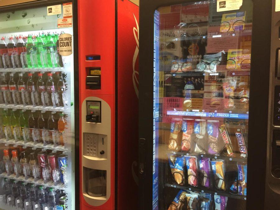 Vending machines at Iowa State University.