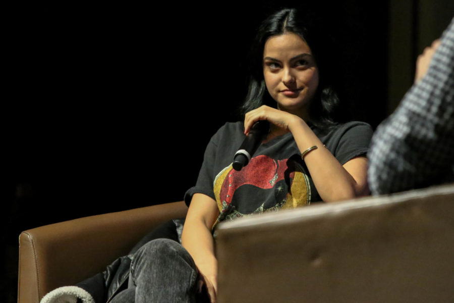 Riverdale star Camila Mendes made her first ever appearance in Iowa on Feb. 1 for the first ISU AfterDark of the semester. Mendes shared details from the set and how she got her first big role on TV. 