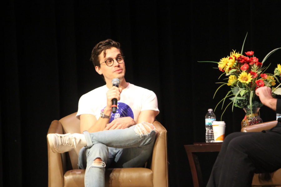 Antoni Porowski, an Emmy award winning food and wine expert from the Netflix show Queer Eye answers questions during ISU AfterDark on Mar. 1. Porowski talks about the Oscars and how nerve racking the experience was. 