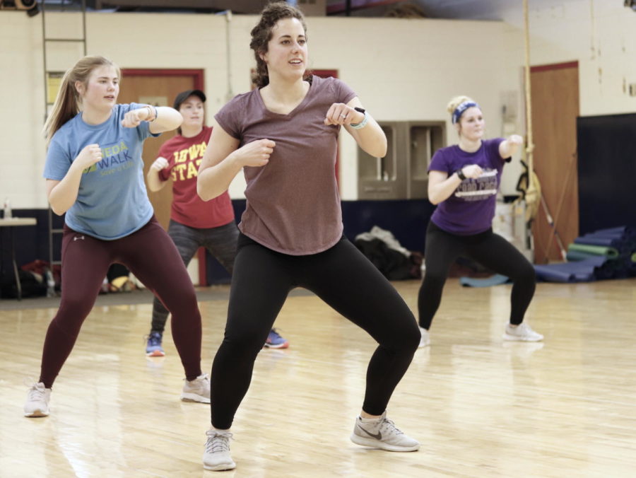 Rock Your Body is a dance class session hosted by the Body Image and Eating Disorder Awareness (BIEDA) student organization as part of National Eating Disorder Awareness Week. It took place on Feb. 28 at Beyer Hall.