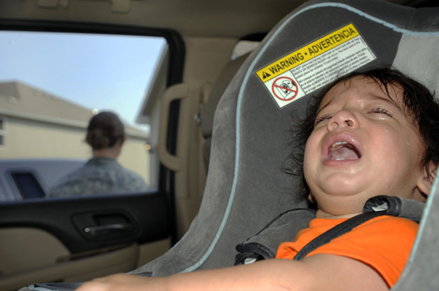 Child in hot car
