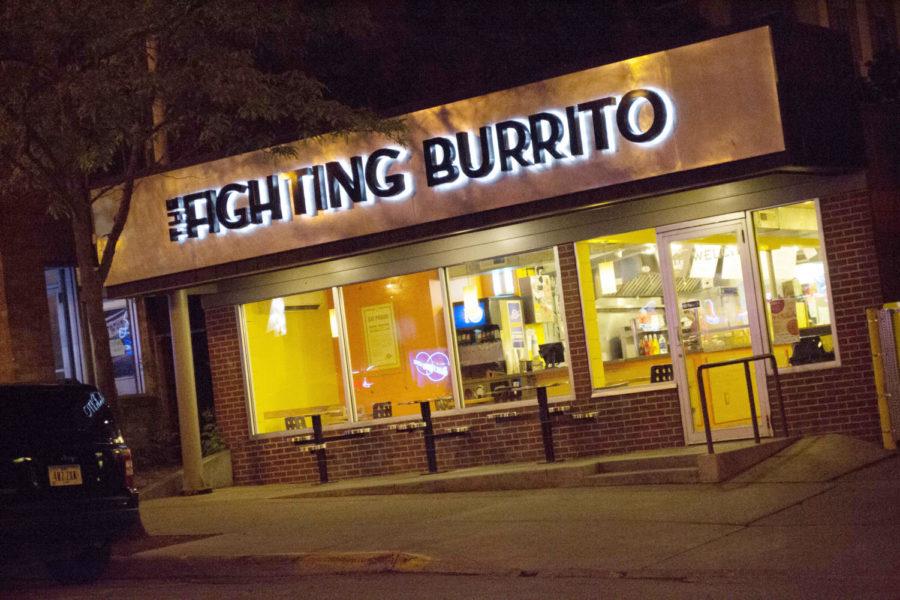 The Fighting Burrito on Welch Avenue.
