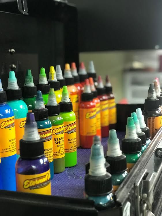 When designing a tattoo, artists would recommend to take skin tone and pigments into account when the design has color. According to Weeces, a tattoo artist at Heroic Ink, she said colors can appear differently on the skin. 