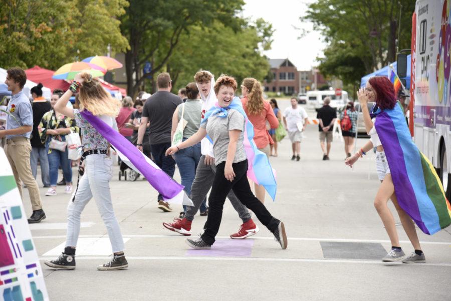 The Ames Pridefest took place on 5th and Douglas on Saturday. 