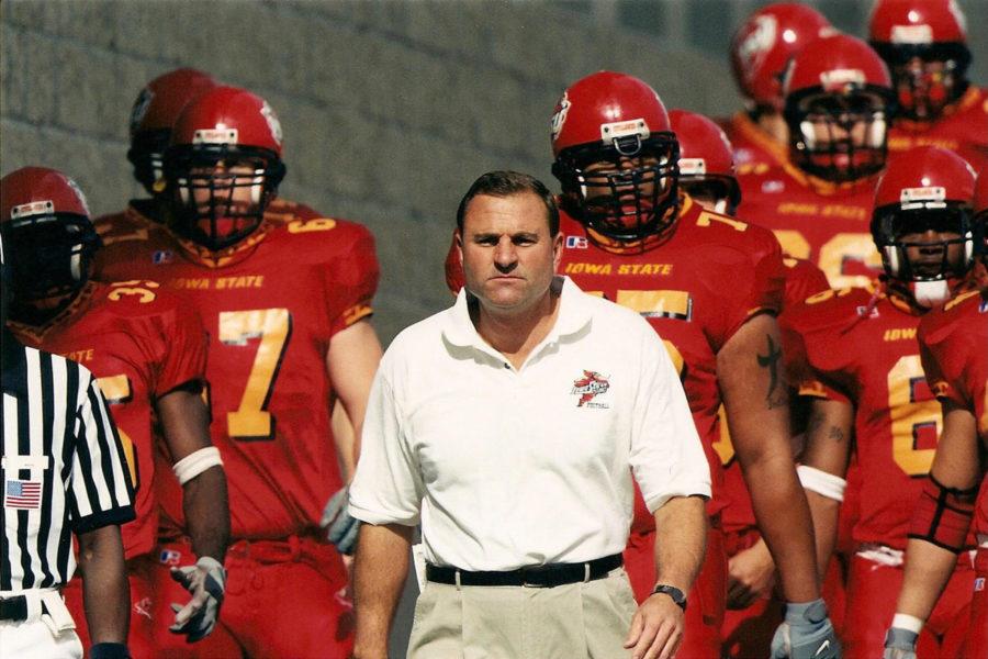 Former Iowa State coach Dan McCarney was inducted into the Iowa State Hall of Fame in September of 2016.